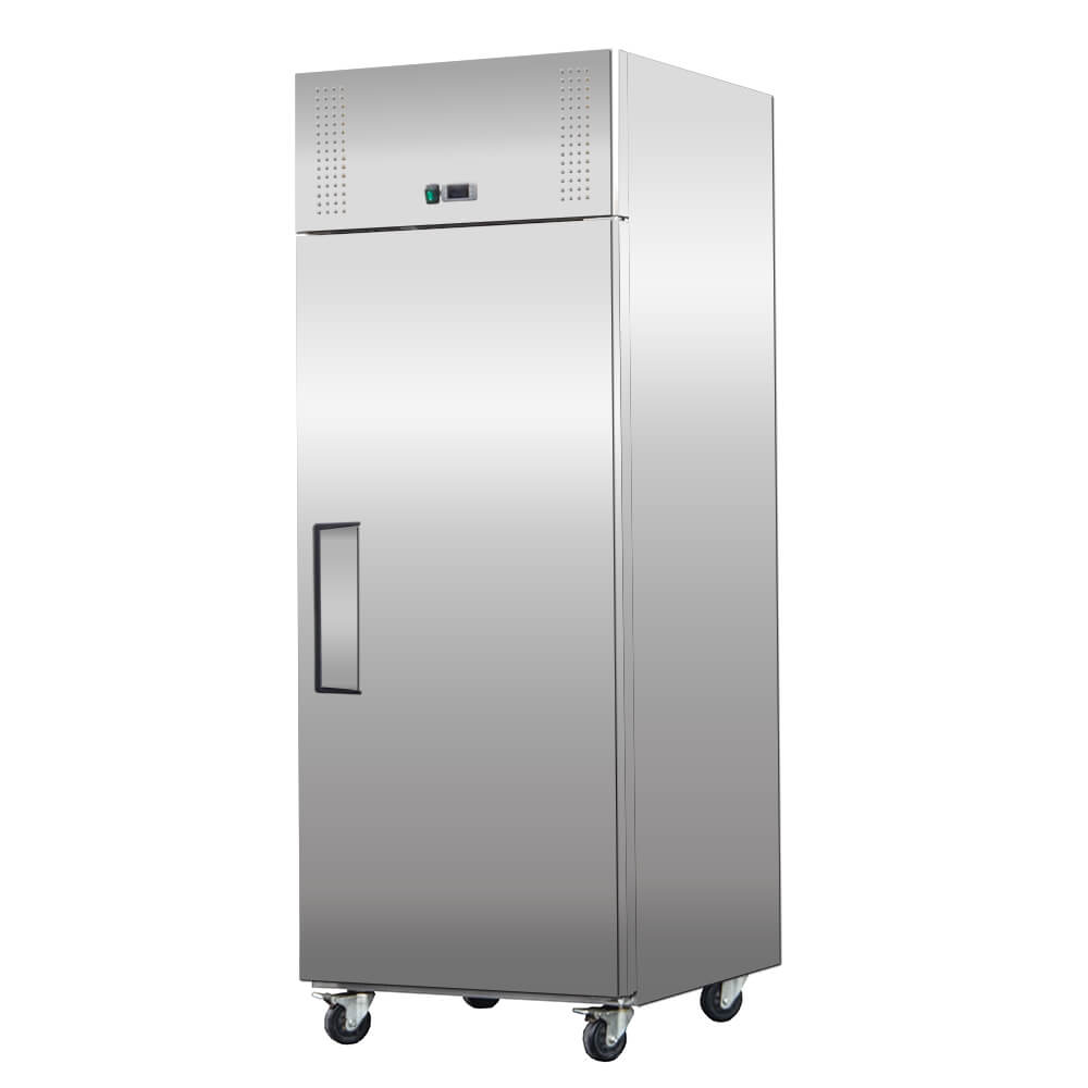 American style upright stainless steel freezer(Single Door Air Cooling)