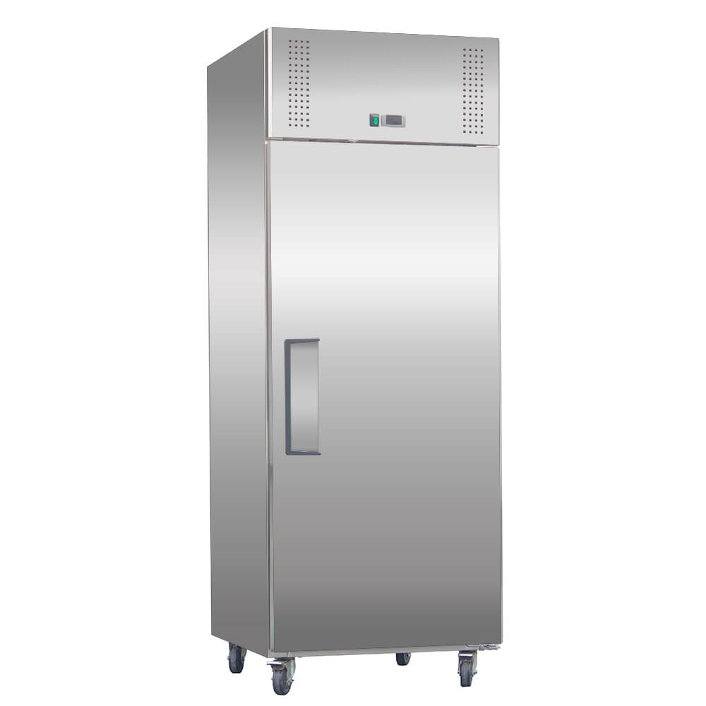 American style upright stainless steel freezer(Single Door Air Cooling)