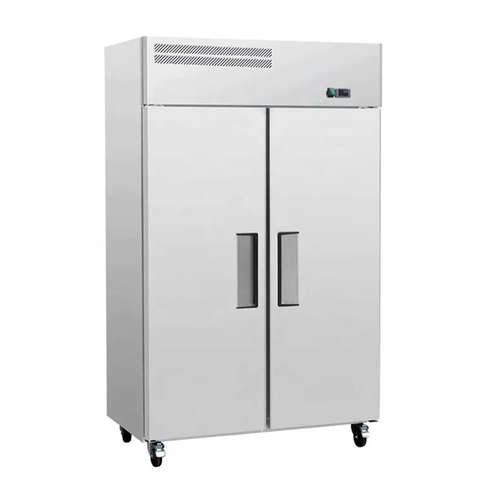 American style upright stainless steel refrigerator(2 Doors Air Cooling)